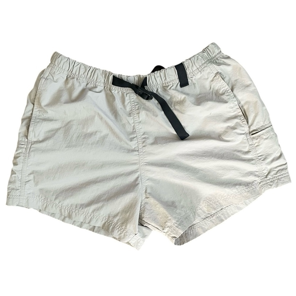 Galyans Outdoors Nylon Women Large Hiking Short khaki Trail Casual retro utility